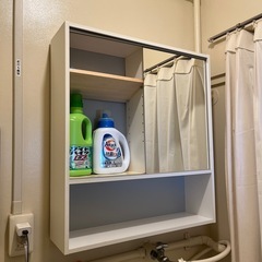 【値下げしました！】IKEA 洗面所用キャビネットの画像