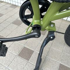 PYKES X20 電動アシスト自転車 オリーブグリーン 美品】福岡 低走行車 PYKES PEAK X20 E-BIKE 電動自転車