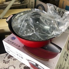 NO:1699 IH/ガス火兼用卓上鍋‼値下げ️  未使用品　サイズ：24cmの画像