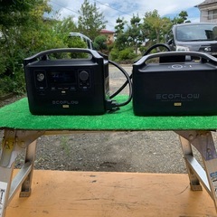アウトドア、キャンプ、停電、災害、非常用ポータブル電源エコフロー...