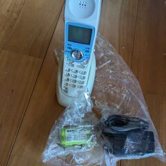 電話 FAX 親機＋子機2台（1台新品）の画像