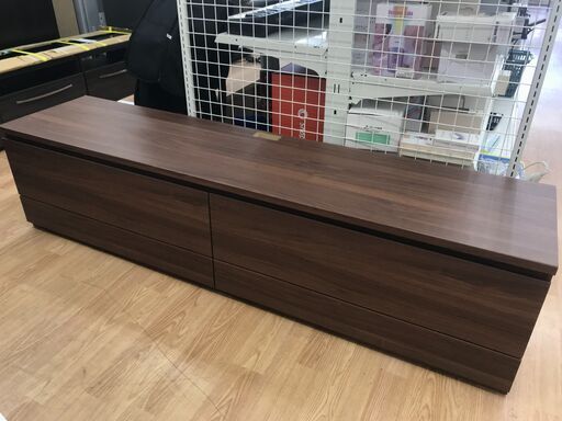 ★ジモティ割あり★ パモウナ TV台 ブラウン H44×W180×D42 クリーニング済み KJ5773