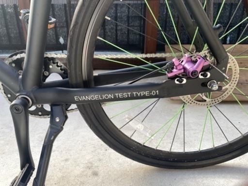 エヴァンゲリオン自転車 クロスバイク