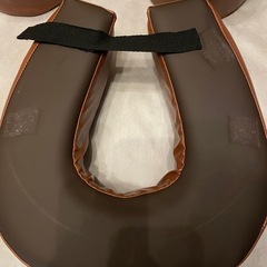 エステ　整体　顔まくら　胸当てまくら　ジェル　ブラウン　2点セット　セブンビューティーの画像