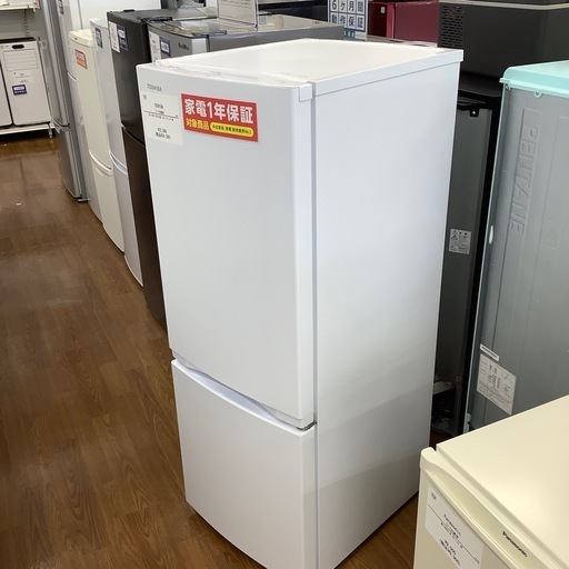 TOSHIBA 東芝 2ドア冷蔵庫 GR-T15BS 2022年製【トレファク 川越店】