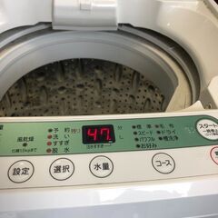 ☆通電確認済【ヤマダ　YWM-T45A1　全自動洗濯機　4.5㎏...