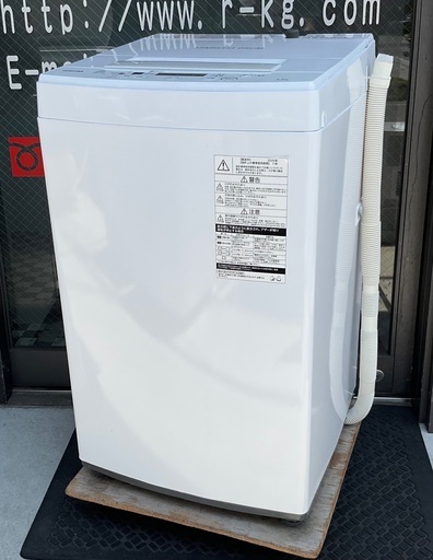 【RKGSE-190】特価！東芝/4.5kg/全自動洗濯機/AW-45M7/中古品/2020年製/当社より近隣地域無料