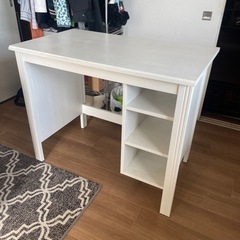 【取引中】レア　IKEA ホワイトデスク　