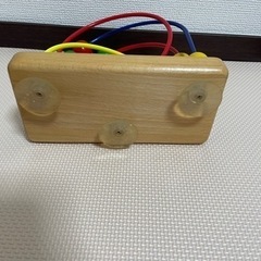 ビーズコースター　知育玩具の画像