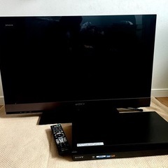 【SONY】テレビ&ブレーレイレコーダー