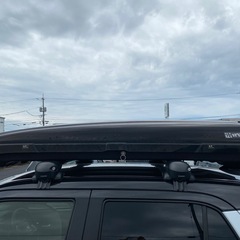 inno ルーフボックスルーフキャリアセット　　