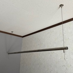 ステンレス　吊り下げワイヤー　ハンガーラック
