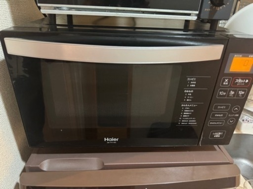 Haier 単機能電子レンジ 【2020年式】 ヘルツフリーJM-FH18G