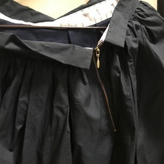 バビロンコットンスカート黒中古の画像