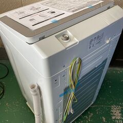 B50 AQUA 全自動洗濯機 AQW-S7N(W) 7.0kg ※リファービッシュ品 2023年発売モデル　冷蔵庫の画像