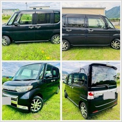 ダイハツ　タントカスタム　リミテッド★車検令和7年5月★距離8万キロ@格安値段。の画像