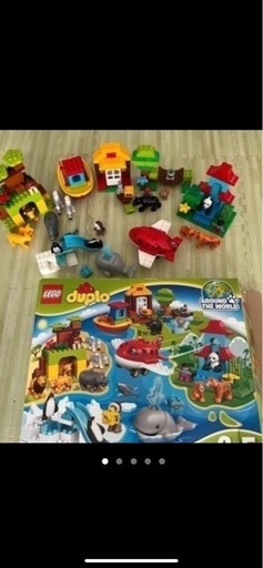 LEGOデュプロセット　みどりのコンテナ世界一周など　　