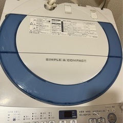 7kg洗濯機(乾燥なし)