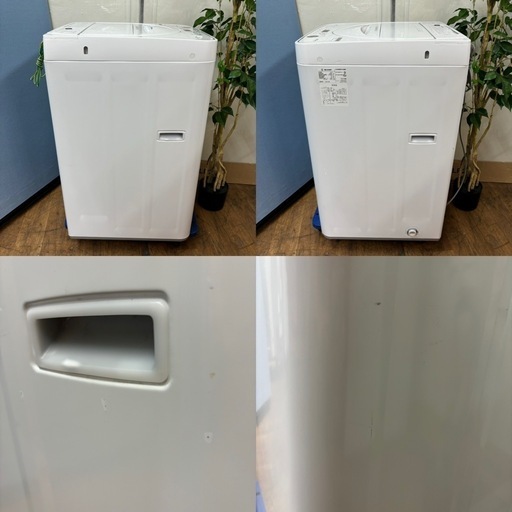 I407 ? 2021年製の高年式♪ SHARP 洗濯機 （4.5㎏） ⭐ 動作確認済 ⭐ クリーニング済