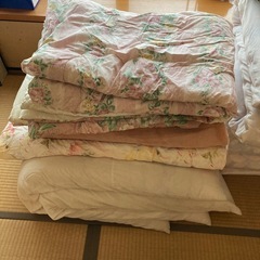 掛布団、敷布団いろいろの画像