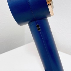 【新品未使用】ハンディファン 冷却プレート付き ハンディ扇風機 静音 小型 瞬間冷却 ネイビーの画像
