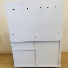 【無料】おままごとキッチン　木製　ホワイトの画像