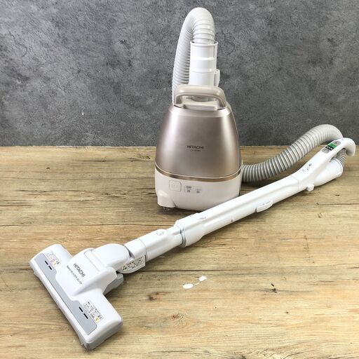 8/1終 HITACHI 日立 電気掃除機 CV-PF90 紙パック式 2020年製 日本製 24g菊TK