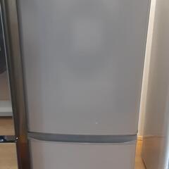 【3】MITSUBISHI 三菱 冷蔵庫 2022年製 MR-P15G-H形 146L 0730-014
