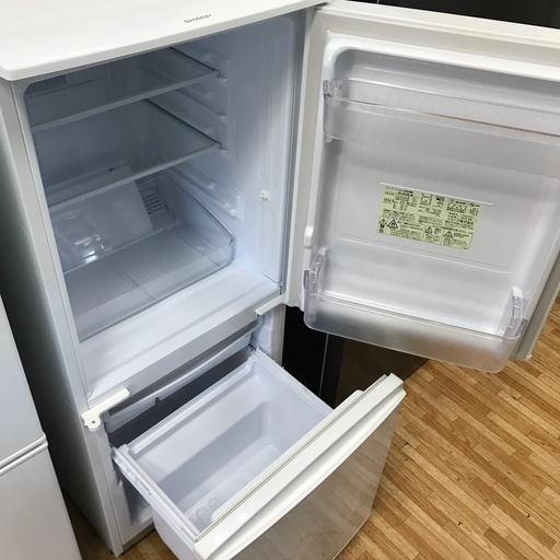 SHARP 2015年製 137L　冷凍冷蔵庫 