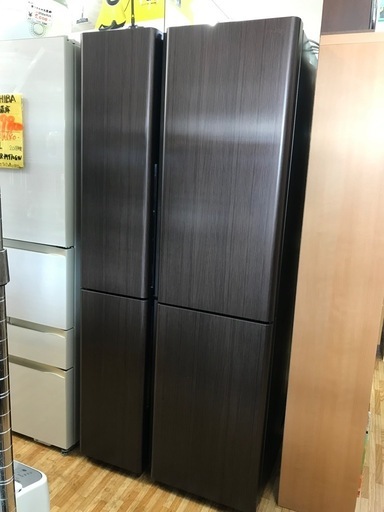 AQUA 2020年製 512L 冷凍冷蔵庫 木目調