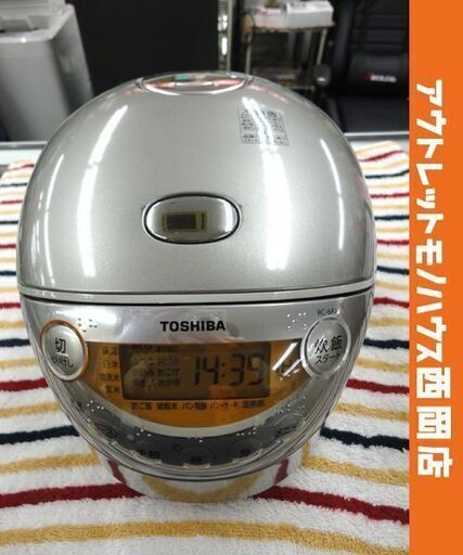東芝 IH炊飯ジャー 3.5合炊き 2016年製 RC-6XJ TOSHIBA シルバー 炊飯器 西岡店