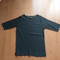 中古 しまむら  リブカットソー 差し上げます