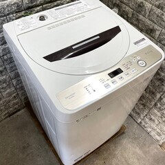 大阪送料無料★3か月保障付き★洗濯機★2020年★シャープ★6.0kg★ES-GE6D-T★S-208
