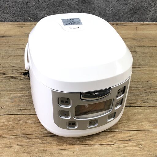 アズマ 3.5合炊き炊飯器 SRCK-FS20 0.63L 白 ホワイト 菊倉NS