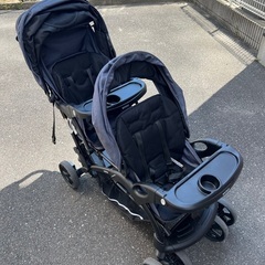 【取引中】KATOJI カトージ　2人乗り　ベビーカー