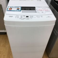 ★ジモティ割あり★ AQUA アクア 洗濯機 AQW-S4MBK 4.5kg 22年製 動作確認／クリーニング済み SJ6317