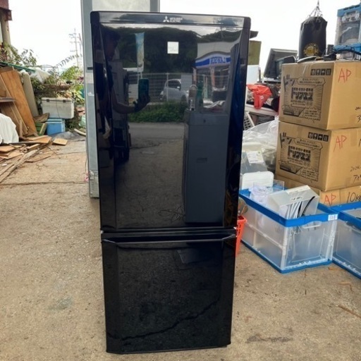 【‼️人気カラー‼️】三菱146L2ドアノンフロン冷蔵庫