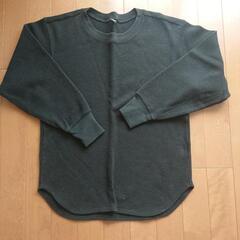 中古 ユニクロ レディース ワッフルT  差し上げます