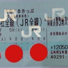 【取引中】青春18きっぷ 2回 2回分 郵送手渡し 場所相談 返却不要