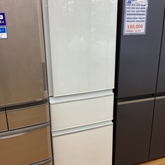 取りに来られる方限定！冷蔵庫 三菱 MR-CX37G-W 2021年製