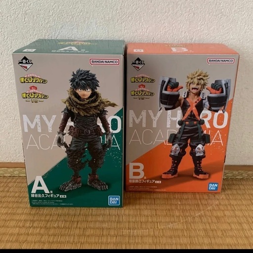 一番くじ ヒロアカ　緑谷出久　爆豪勝己　轟焦斗　MASTERLISE フィギュア 僕のヒーローアカデミア MASTERLISE フィギュア 爆豪勝己 緑谷出久 僕