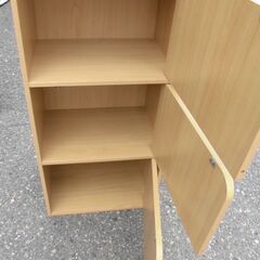 JM18909K)３段収納箱<幅：約43cm 奥行：約30cm 高さ：約88cm> 中古品【取りに来られる方限定】の画像