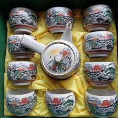 九谷焼　湯飲み　急須　茶器　セットの画像