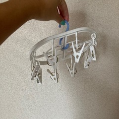 【交渉済】小物用ハンガー　洗濯干し