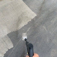 ケルヒャー高圧土間洗浄
