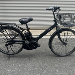 パナソニック 電動自転車 ティモA 16Ah マットジェットブラック 2024年モデル 26インチ 内装3段変速 の画像