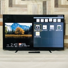 即日受渡❣️SHARP 50型 外付けHDD対応  HDMI×3 31500円