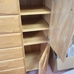 木製タンスの画像