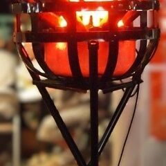 電気式かがり火【キャンプ・イベント・アウトドアなどに】の画像