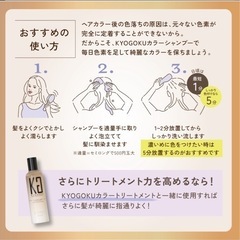 KYOGOKU 白髪染めシャンプーの画像